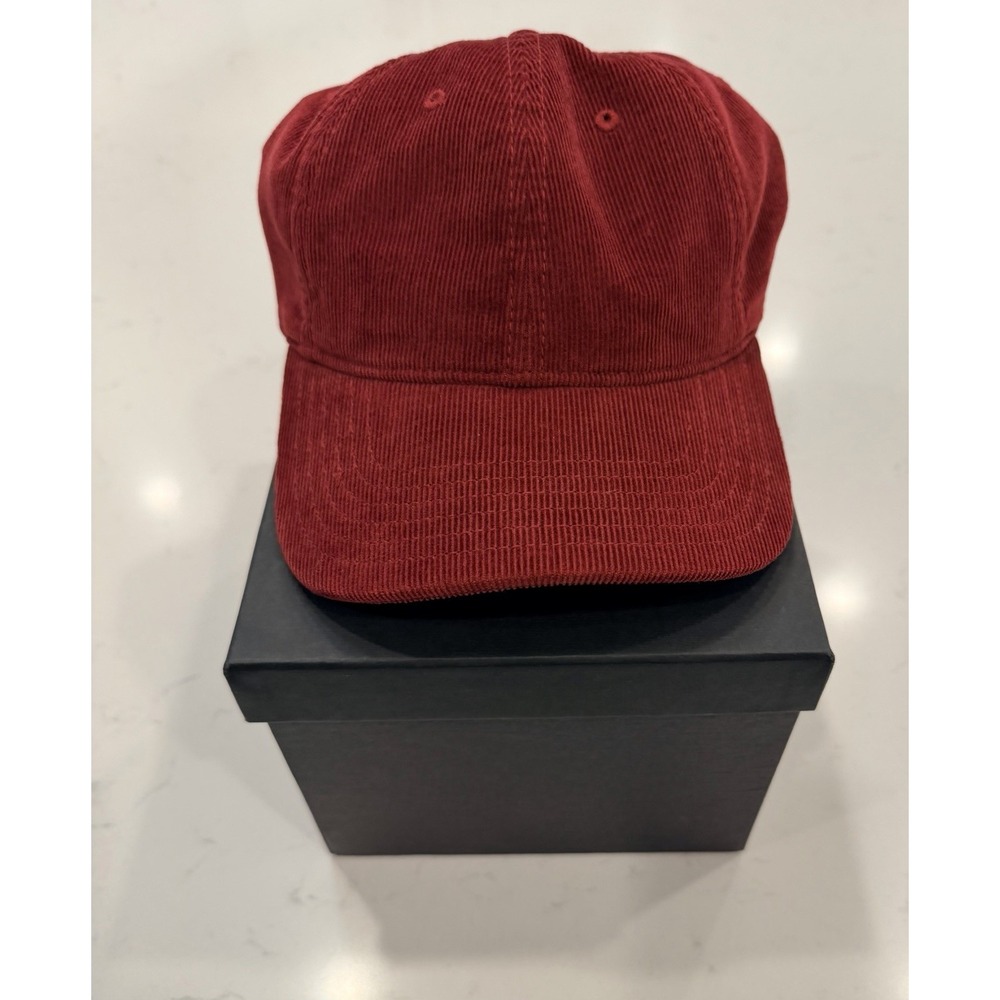 OFFLINE By Aerie Corduroy Retro Baseball Hat Deep Cherry Color Adjustable OSFM